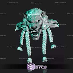 Custom Head STL Thokk Battle Beast