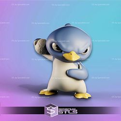 Chibi Penguin Army SnowBall 3D Printer Files