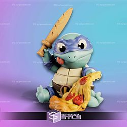Chibi TMNT Pizza Leornado 3D Printer Files