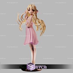 Chii Chobits Pink Dress 3D Printer Files