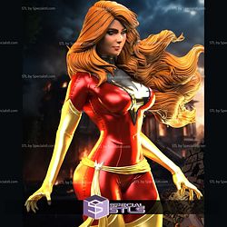 Dark Phoenix Effect Base 3D Printer Files