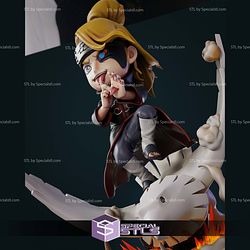 Deidara Naruto Shippuden Chibi 3D Printer Files