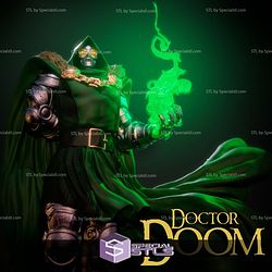 Doctor Doom Green Flame 3D Printer Files