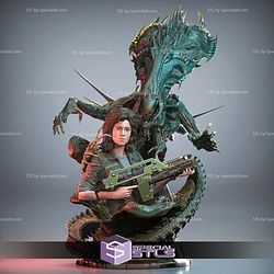 Ellen Ripley and Alien 3D Printer Files
