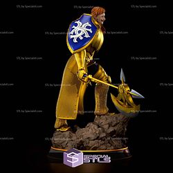 Escanor Golden Armor 3D Printer Files