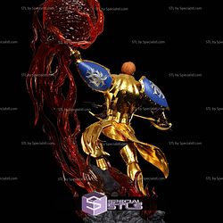 Escanor Golden Armor Diorama 3D Printer Files