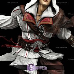 Ezio Auditore in Action Roof 3D Printer Files