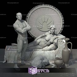 Goddess and Panther 3D Printer Files