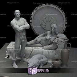Goddess and Panther 3D Printer Files