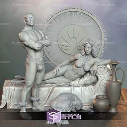 Goddess and Panther 3D Printer Files
