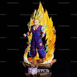 Gohan SSJ2 Power Injury 3D Printer Files