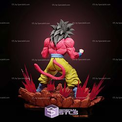 Goku SSJ4 GT Angry 3D Printer Files