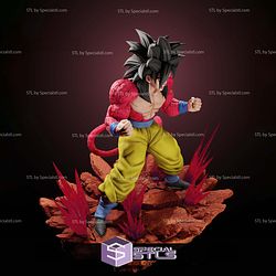 Goku SSJ4 GT Angry 3D Printer Files
