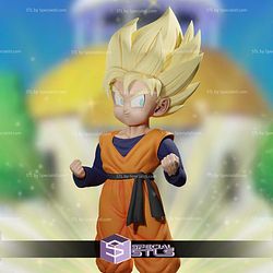 Gotenk SSJ Standalone 3D Printer Files