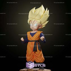 Gotenk SSJ Standalone 3D Printer Files