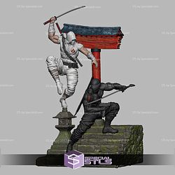 GIJoe Storm Shadow vs Snake Eyes 3D Printer Files