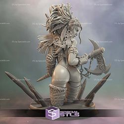 Girl With The Axe 3D Printer Files