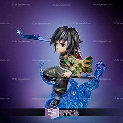 Giyu Tomioka Chibi 3D Printer Files