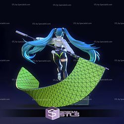 Hatsune Miku Racing Edition 3D Printer Files