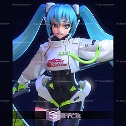 Hatsune Miku Racing Edition 3D Printer Files