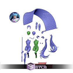 Hatsune Miku Racing Edition 3D Printer Files