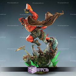 Hellboy Burn Sword Diorama 3D Printer Files