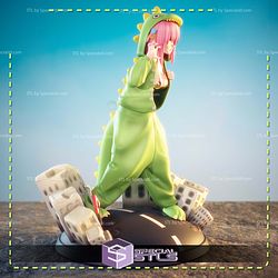 Hitori Gotou Dinosaur 3D Printer Files