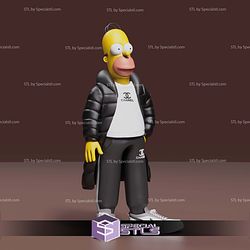 Homer Simpson Fashion 3D Printer Files