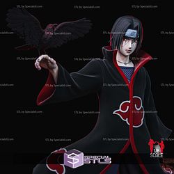 Itachi Uchiha and Crow 3D Printer Files
