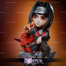 Itachi Uchinha Diorama Chibi 3D Printer Files