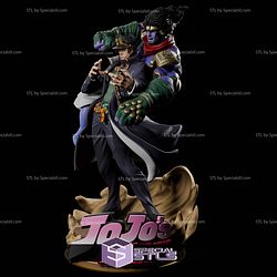 Jotaro Kujo and Star Platinum V2 3D Printer Files