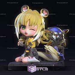 Ju Fufu Chibi ZZZ 3D Printer Files