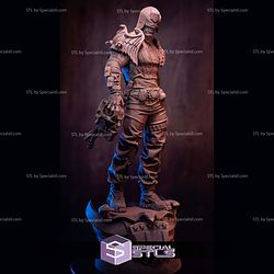 Judge Dredd with Enemy Head 3D Printer Files