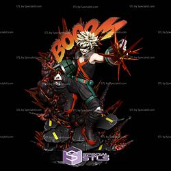 Katsuki Bakugo Boom 3D Printer Files
