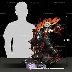 Katsuki Bakugo Boom 3D Printer Files