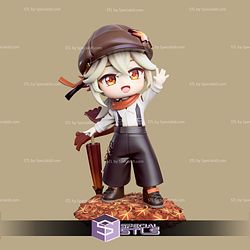 Kazuha Genshin Impact Chibi 3D Printer Files