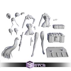Klukai Girls Frontline 2 3D Printer Files