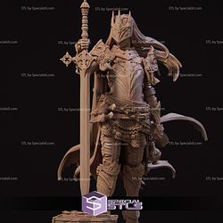 Laenith the Death Domain Cleric 3D Printer Files