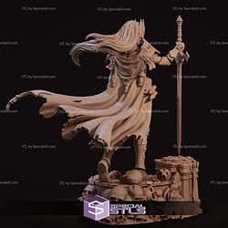 Laenith the Death Domain Cleric 3D Printer Files