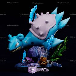Lapras Diorama Pokemon 3D Printer Files
