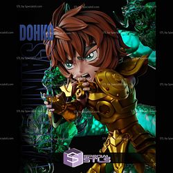 Libra Dohko Chibi Diorama 3D Printer Files