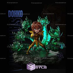 Libra Dohko Chibi Diorama 3D Printer Files