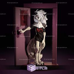 Loona Helluva Boss by the door 3D Printer Files