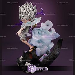 Luffy Cloud Thunder Chibi 3D Printer Files