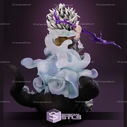 Luffy Cloud Thunder Chibi 3D Printer Files