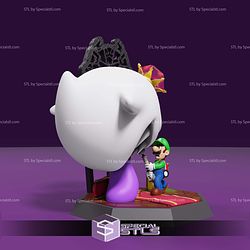 Luigi Mansion vs King Boo 3D Printer Files