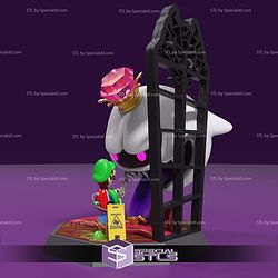 Luigi Mansion vs King Boo 3D Printer Files