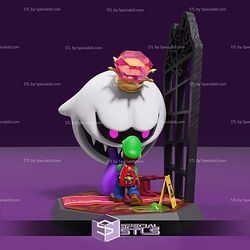 Luigi Mansion vs King Boo 3D Printer Files