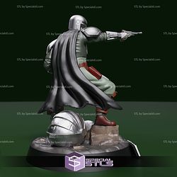 Mandalorian with Handgun 3D Printer Files