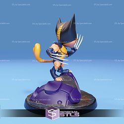Meowth Wolverine 3D Printer Files